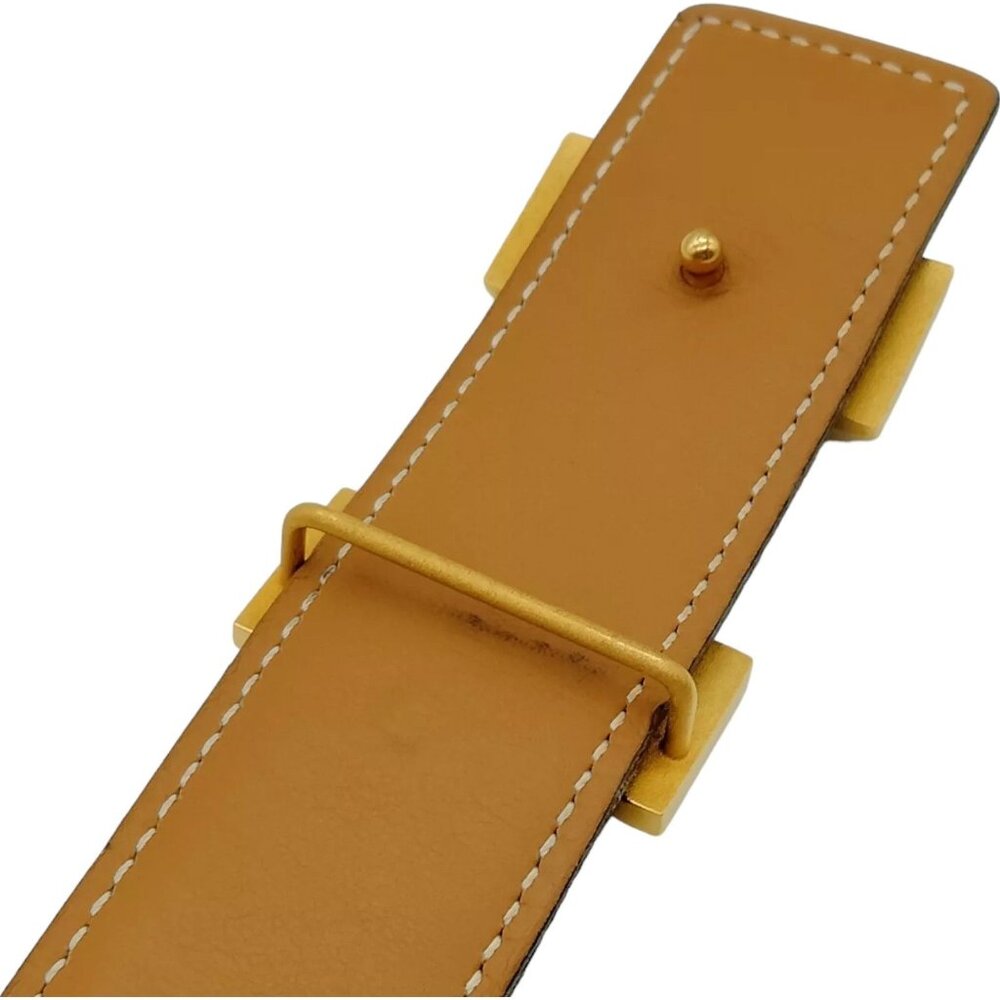 705364AG (S6) Hermes Belt Black Leather - Picture 6 of 10